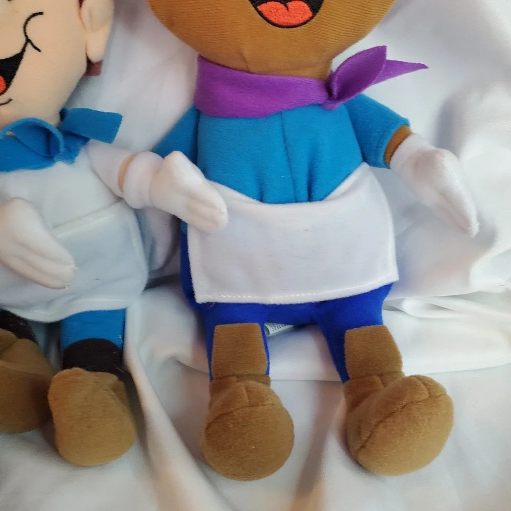2001 Keebler Elves Plush Animal Fair Dolls Set of‎ 3 Cookie